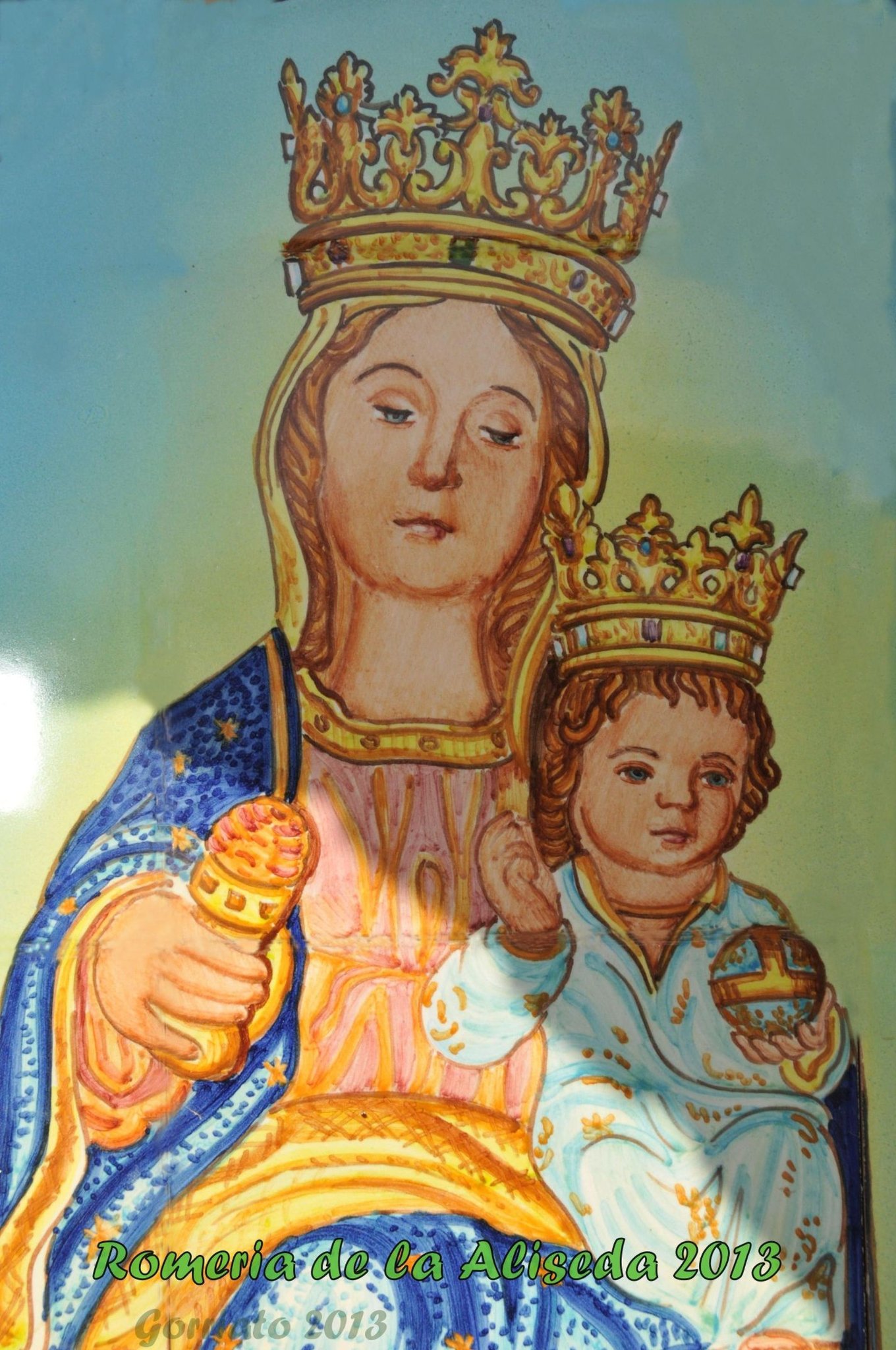 Romería en honor a la Virgen de la Aliseda 2013 Cumbres de San Bartolomé